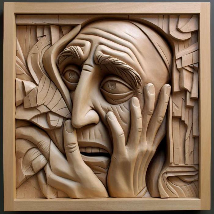 نموذج ثلاثي الأبعاد لآلة CNC 3D Art 